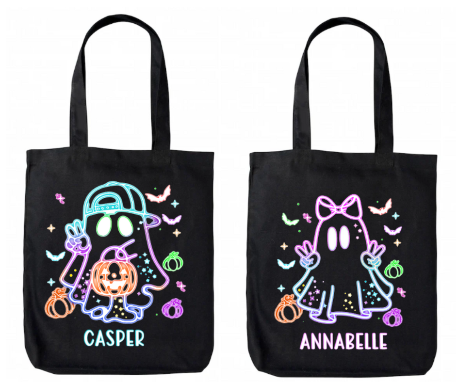 Neon Ghost Tote