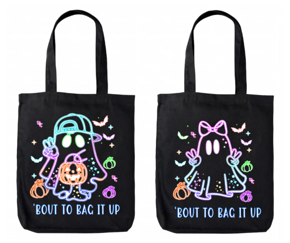 Neon Ghost Tote