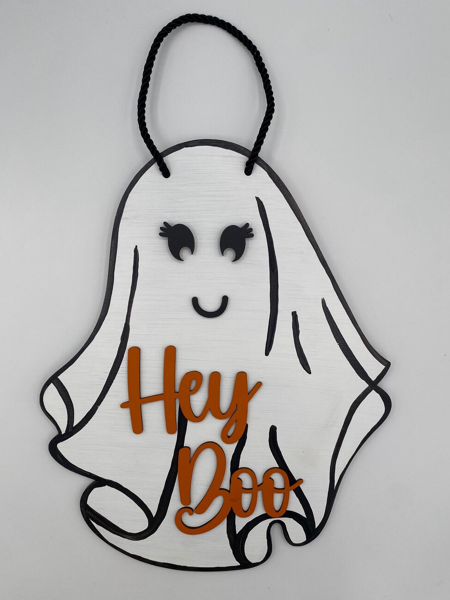 Halloween Door Hanger - Hey Boo