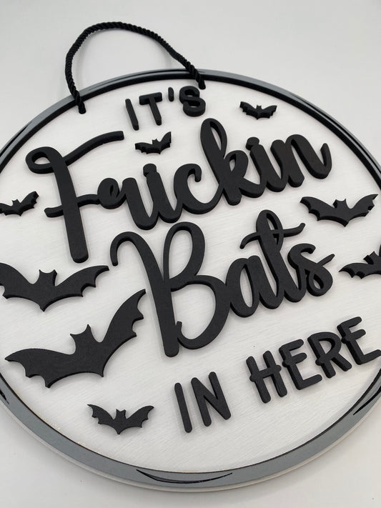 It's Frickin Bats - Doorhanger