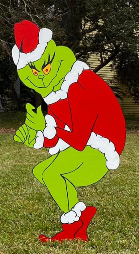 Grinch Yard Signs