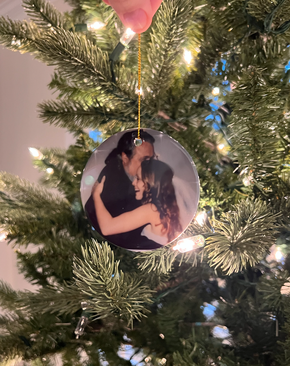 Custom Christmas Ornament - Ceramic Image