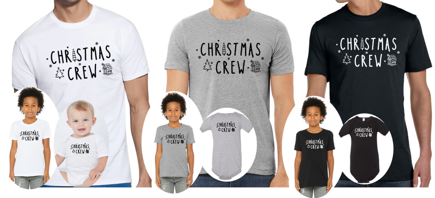 Matching Family Christmas Shirts (Infant Sizes)